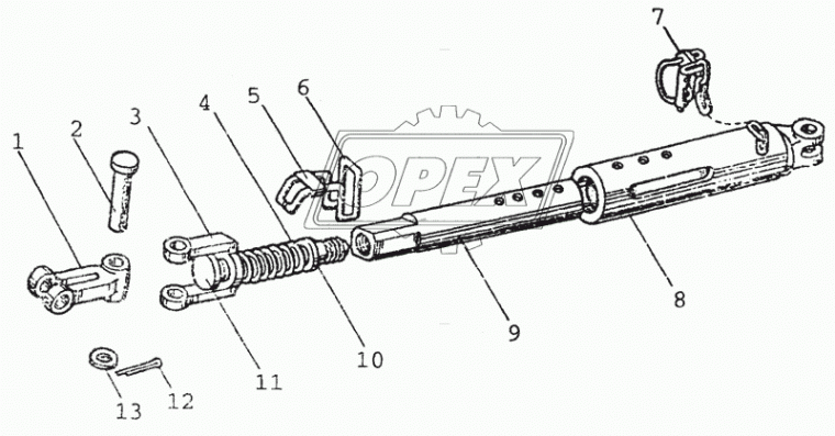 80-4605282 Серьга L=78 S=38; 2отв.ф16/1отв.ф22 МТЗ РУП